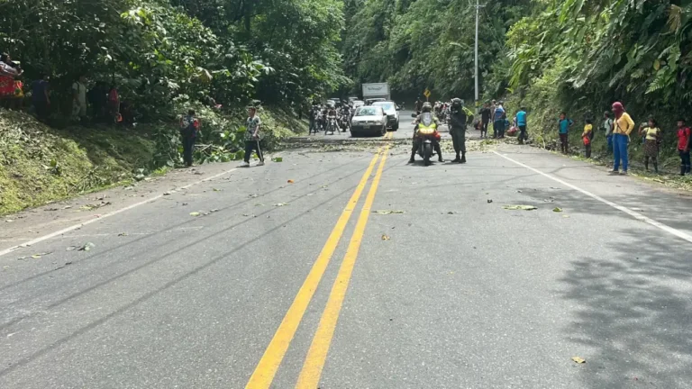 Se levanta el bloqueo en la vía Medellín – Urabá