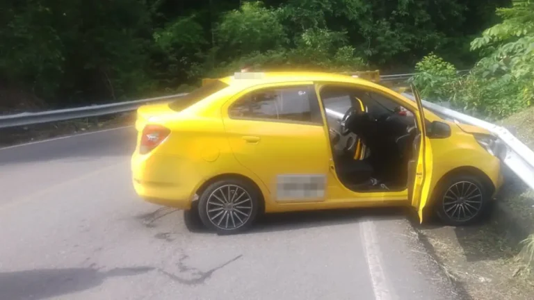 Murió en Medellín el niño que fue atropellado por un taxi en Bolombolo