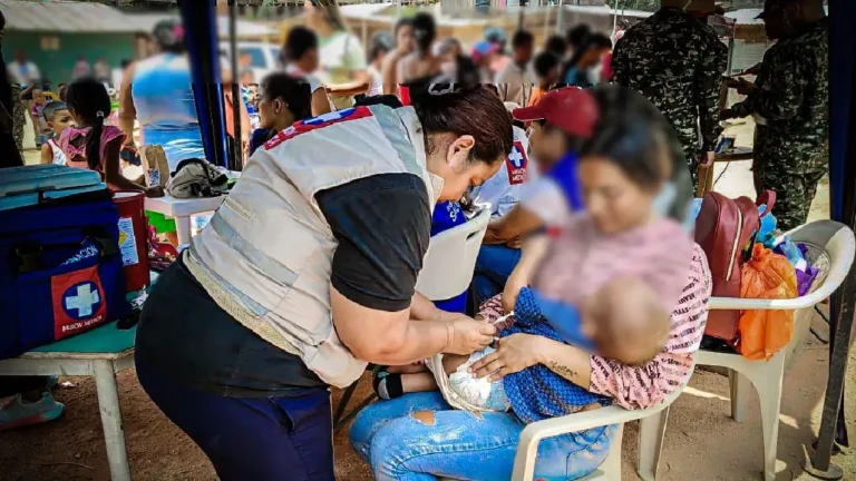 Ejército desarrolló jornada médica y actividades lúdicas con habitantes del municipio de Remedios