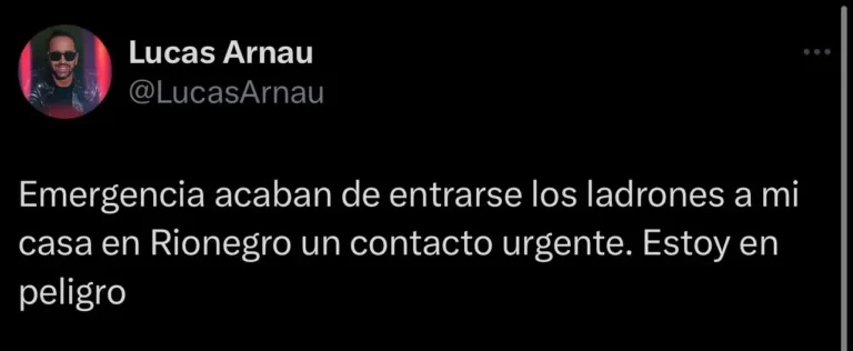 Lucas Arnau relata el angustiante robo en su casa de Rionegro y agradece apoyo ciudadano