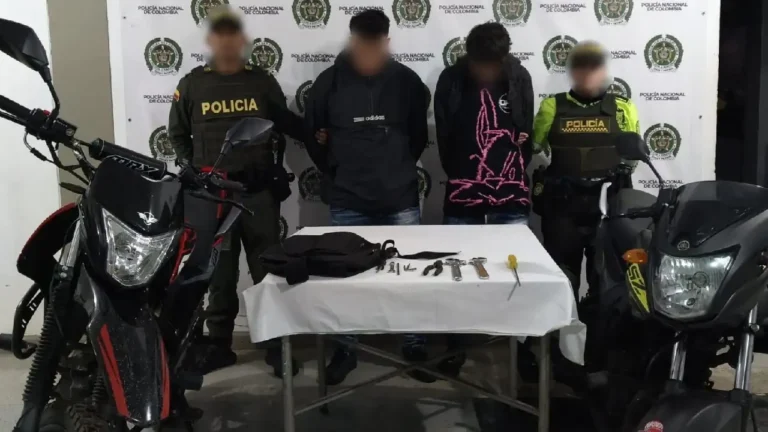 ¡Qué joyitas! Habían robado seis motocicletas en Rionegro en una semana: fueron capturados