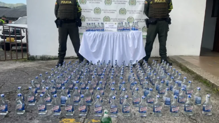 Se acerca Diciembre y con ello la incautación de licor adulterado, en Santa Bárbara cayó un cargamento