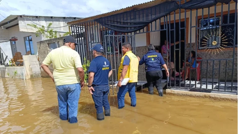 Son 956 Familias en El Bagre y Zaragoza damnificadas por las fuertes lluvias