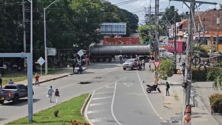 Este es el estado actual de las vías en Antioquia por el paro minero