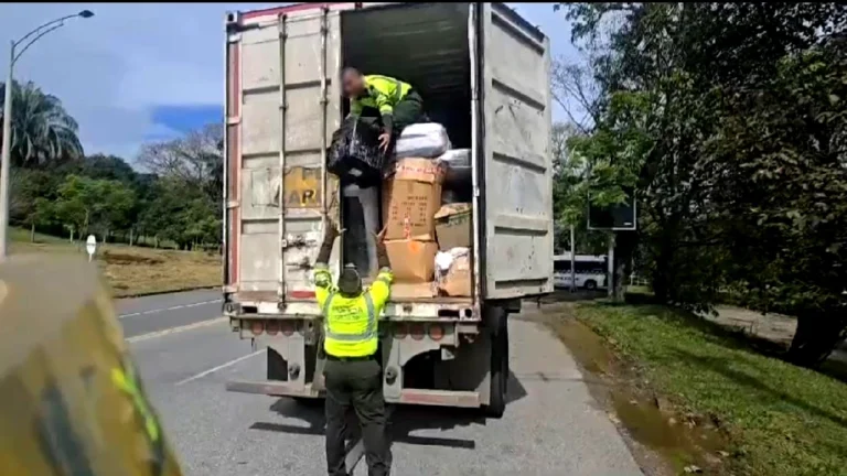 Bajo la modalidad de encomienda, autoridades de tránsito descubren 50.000 gramos de marihuana en vías de Antioquia