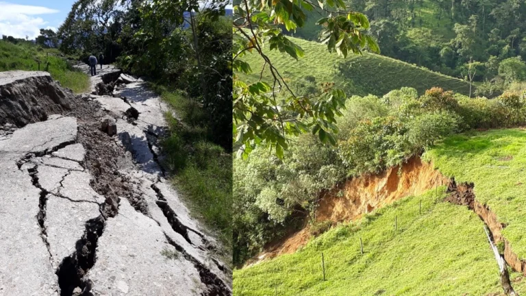 Varias vías en Antioquia tienen un reto urgente: hay 198 fallas geológicas y más de 1.000 puntos críticos